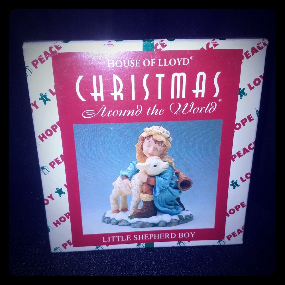 1998 House of Lloyd Little Shepherd Boy Christmas